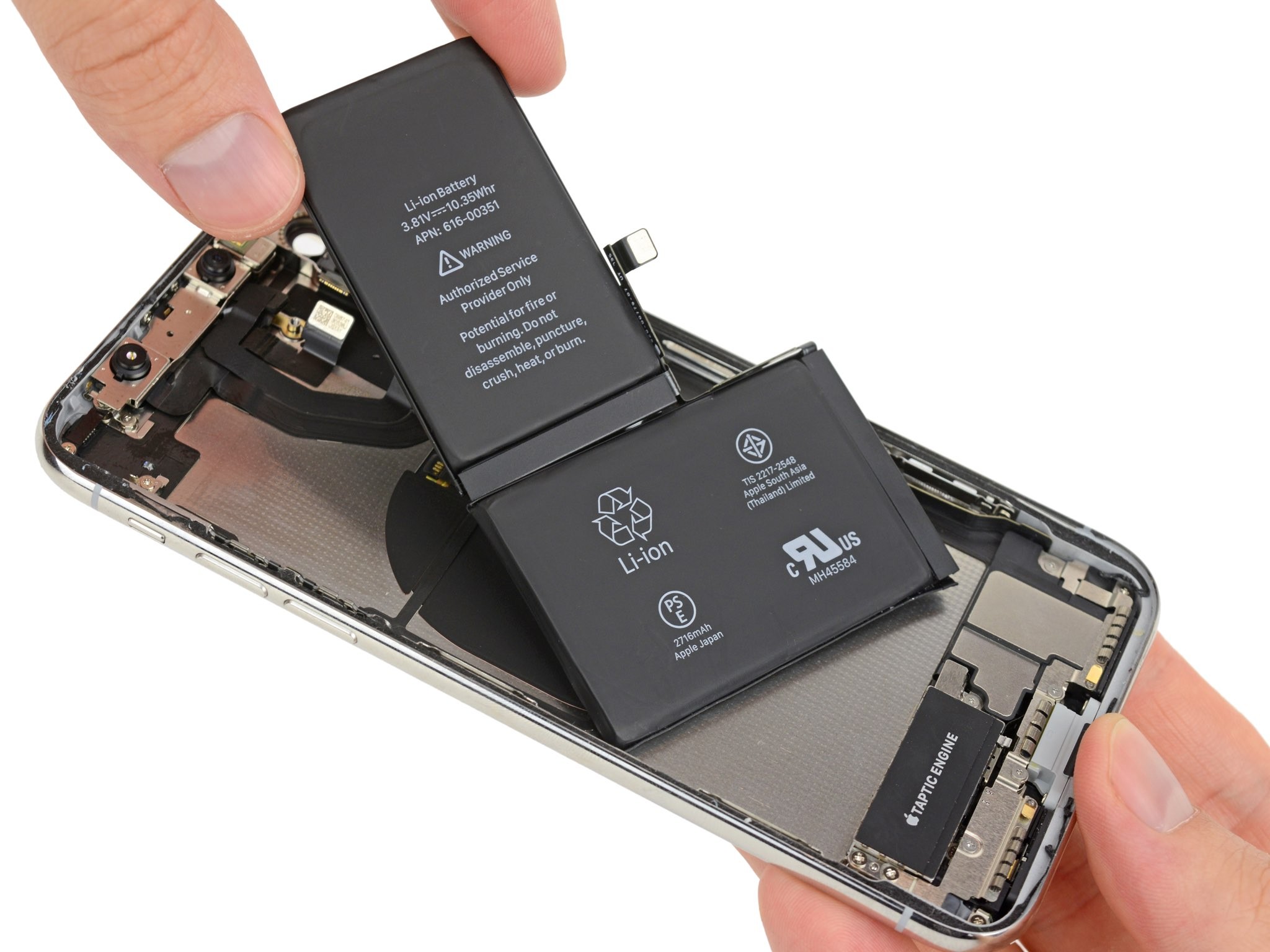 Batterie de remplacement pour iPhone X